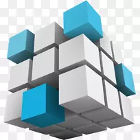 图形设计三维计算机图形三维立体立方体