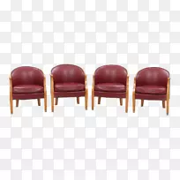 旋转椅、貂皮人造皮革(D 8492)家具翼椅-椅子