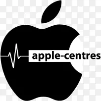 商标苹果服务中心品牌字体剪辑艺术-苹果配件商店