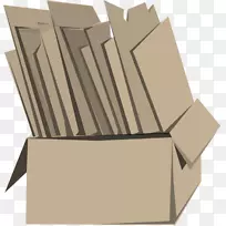回形针艺术纸板箱纸箱