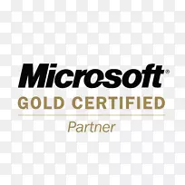 微软认证合作伙伴标志微软合作伙伴网络微软公司字体-微软认证技术
