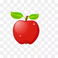 大苹果麦金托什红水果食品-红苹果