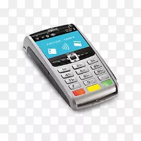 信用卡终端借记卡Hypercom t 4230 24 mb GPRS无线终端黑色EMV-信用卡