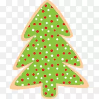 圣诞树剪贴画圣诞日圣诞装饰品-圣诞树