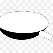 剪贴画煎锅图形开放式炊具.煎锅