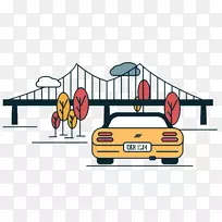 汽车剪贴画png图片设计图像立交桥