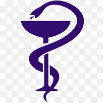 卫生学标志医疗标志药碗.符号