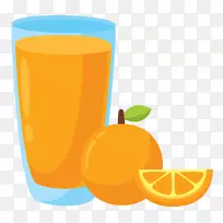 橙汁饮料苹果汁剪辑艺术果汁