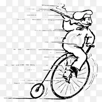 自行车车轮自行车车架自行车传动系统部分道路自行车动作图