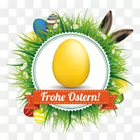 复活节兔子摄影图形插图-彩蛋