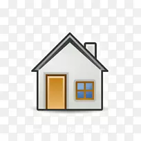 剪贴画png图片房屋免费内容计算机图标-房子