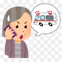 救护车受伤急救医院病人-救护车