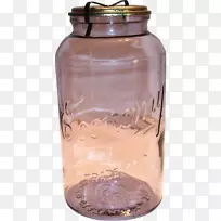梅森瓶盖水瓶玻璃瓶