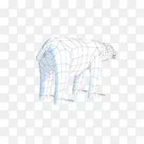 熊素描套筒产品设计-熊