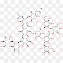 糖基乙酰氨基葡萄糖二(n-乙酰-d-葡糖胺)σ-Aldrich-咖啡分子结构