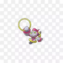 Pikachu Hoopa rayquaza视频游戏绘图-精灵黑暗哭泣