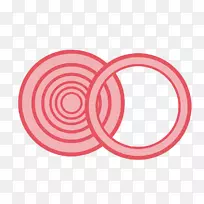 圆环像点同心圆物体圆环
