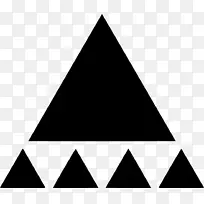三角形桌面壁纸字体图案-三角形图标
