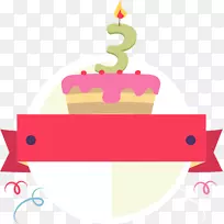 图像设计生日蛋糕图形.条形码