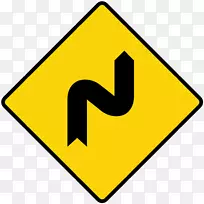 澳大利亚交通标志道路标志符号