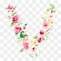 花卉设计图形图例.花卉字母表l