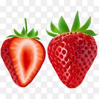草莓png图片水果夹艺术食品.草莓