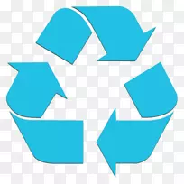 回收符号纸回收箱塑料回收载体