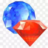 宝石蓝宝石剪贴画电脑图标钻石宝石