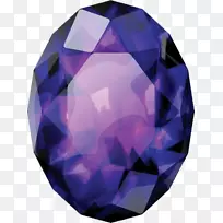 紫水晶宝石png图片红宝石