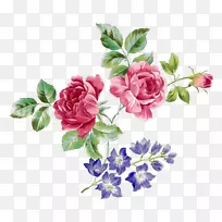 png图片花园玫瑰夹艺术花-Mawar Canggih