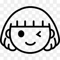 笑脸鼻子人类行为幸福笑脸
