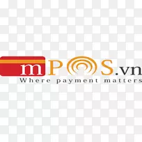 Mpos.vn卡支付解决方案，任何时间，任何地方的徽标租用购买品牌兴趣