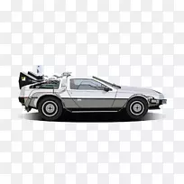 DeLorean dmc-12轿车deLorean汽车公司回到未来的DeLorean时光机-汽车