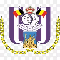R.S.C.Anderlecht adobe插画师艺术作品徽标图形.足球