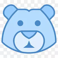 计算机图标可伸缩图形png图片图像熊