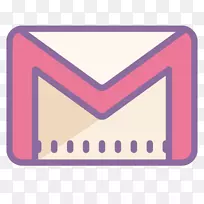 Gmail电脑图标电子邮件剪辑艺术透明度-Gmail
