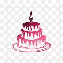 生日蛋糕装饰奶油玉米饼