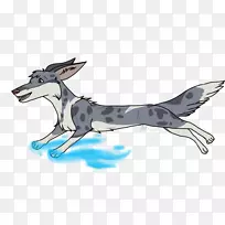 犬种意大利灰狗卡通-aww边界