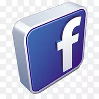png图片3D计算机图形facebook计算机图标标识-facebook