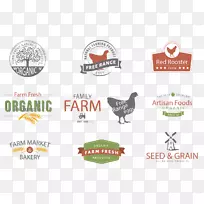 徽标图形设计农场农业