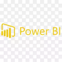 POWER bi徽标商业智能字体数据-erp边框