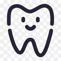 牙科人类牙齿医师-牙科标志