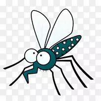 蚊子图形剪贴画图片-蚊子