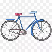 混合自行车绘图教程-自行车