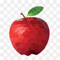 红苹果果蔬-苹果丝带