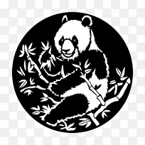 熊大熊猫高波灯光-舞台艺术图形