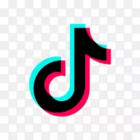 TikTok社交媒体视频Musical.ly移动应用程序-shah标志