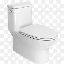 厕所近距离耦合式马桶双冲厕6 ltr理想标准卫生间马桶座-neo