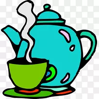 茶杯夹艺术茶壶茶