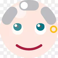 笑脸鼻子嘴幸福-笑脸